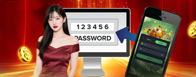 Imagem promocional do cassino online da 538bet mostrando jogos ao vivo