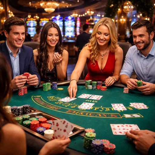 Live Baccarat Table